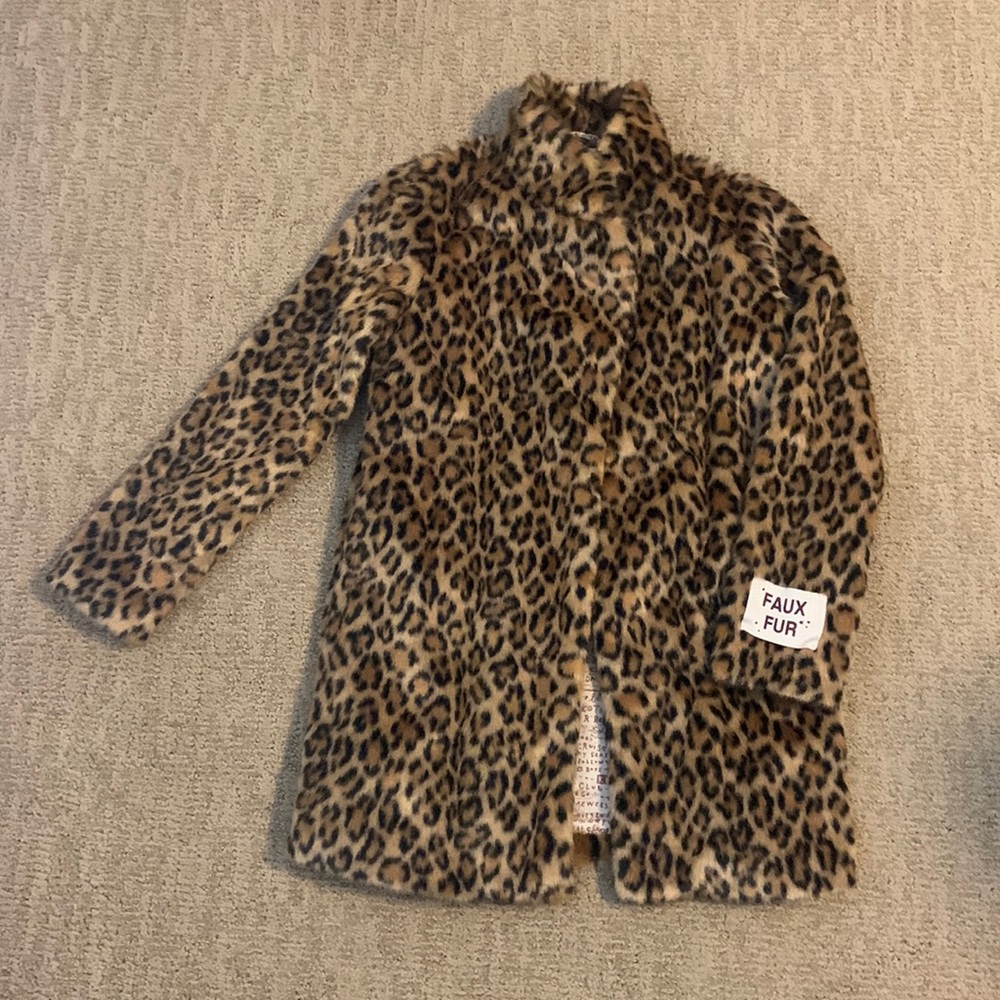 Faux Fur Girls Jacket